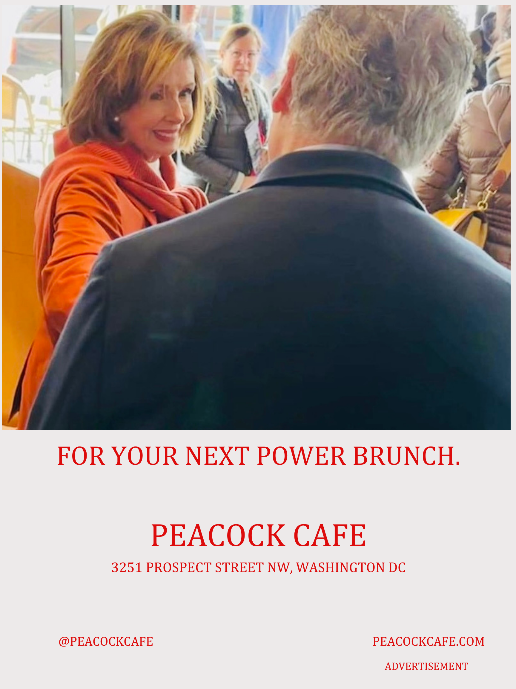 Peacock Cafe Full Page Ad in Diplomasea- Issue 1