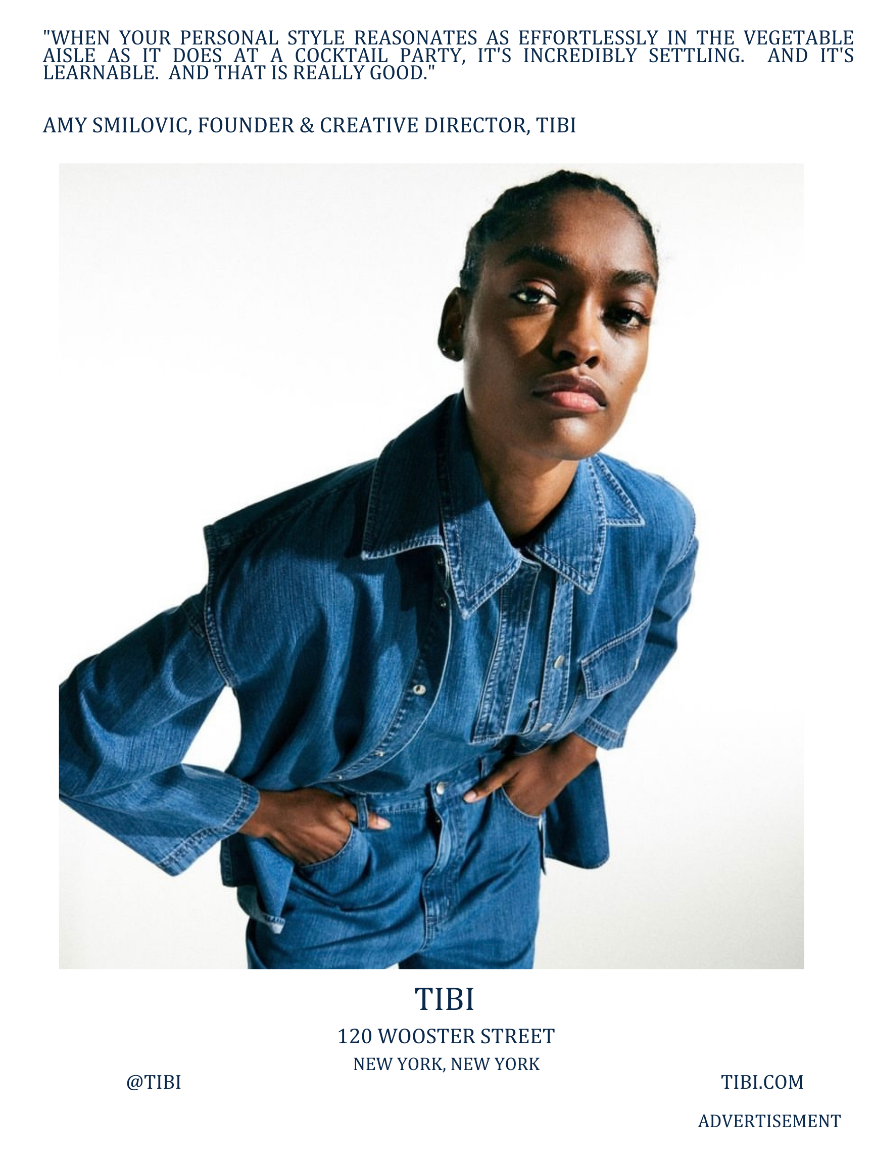 Tibi Full Page Ad in Diplomasea- Issue 1